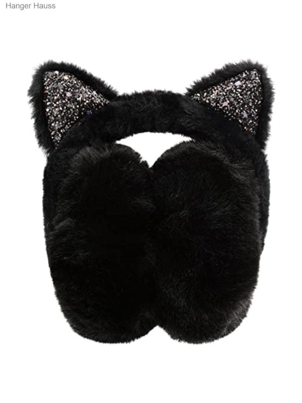 Faux Fur Cat Ear Muffs Foldable Over Head Warm Winter